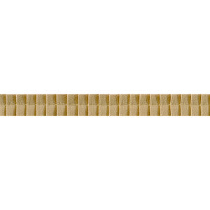 Pleated Tape Soft Gold E12310 by Thibaut Designer Trim