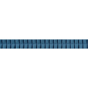 Pleated Tape French Blue E12312 by Thibaut Designer Trim