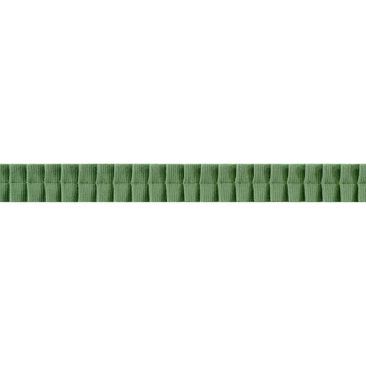 Pleated Tape Forest E12315 by Thibaut Trim Thibaut Trim Pleated Tape Forest E12315Trim SOLEIL 100% Cotton U.S.A </p><p>Repeat: H: , V: 0.87 in  (2.21 cm) - Fabric Carolina -