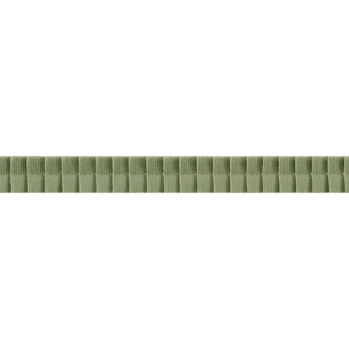 Pleated Tape Willow E12316 by Thibaut Trim Thibaut Trim Pleated Tape Willow E12316Trim SOLEIL TEXTURES 100% Cotton U.S.A </p><p>Repeat: H: , V: 0.87 in  (2.21 cm) - Fabric Carolina -