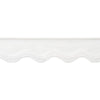 Wave Tape White on White E12328 by Thibaut Designer Trim