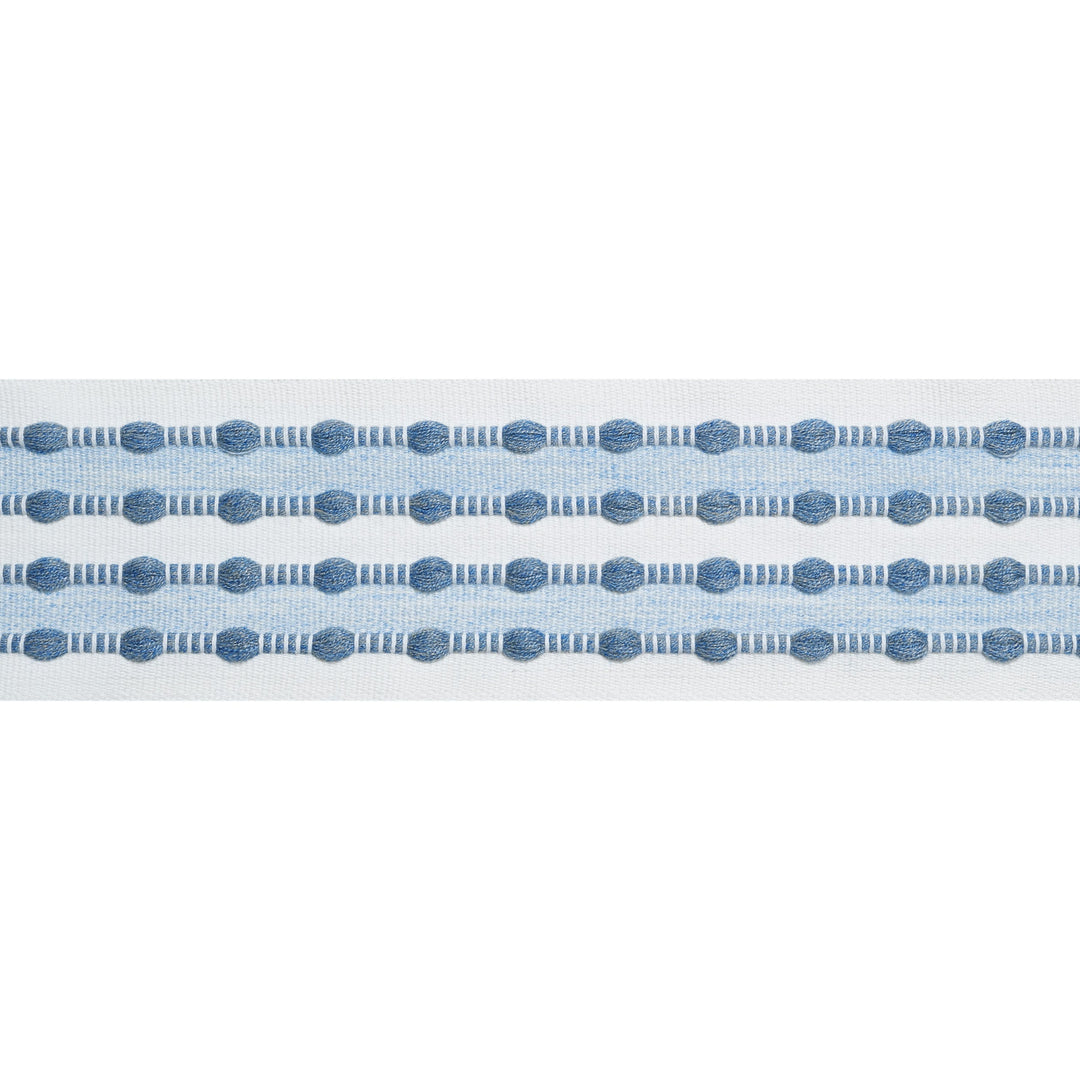 SKIPPER TAPE Spa Blue E12414 by Thibaut Designer Trim