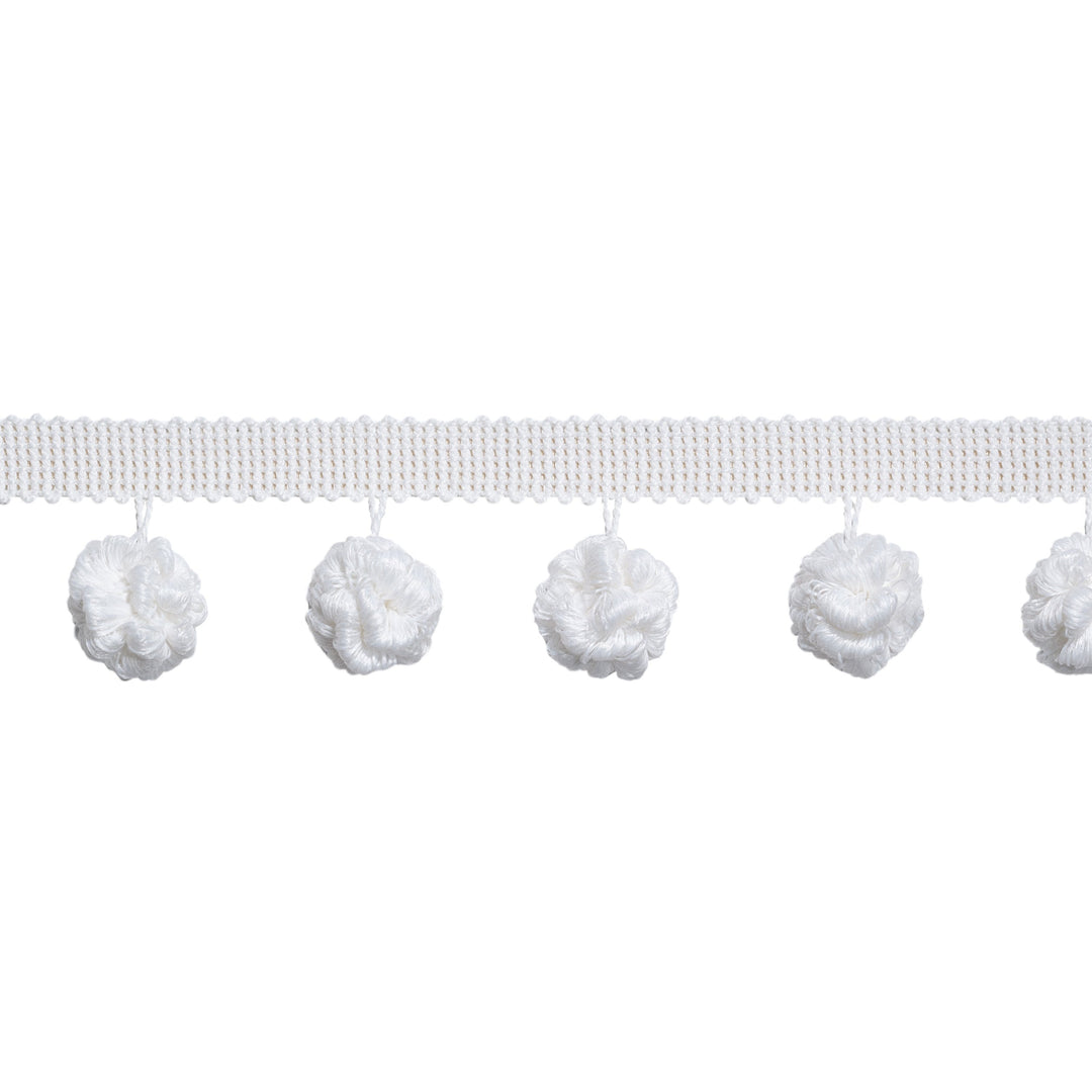 FLORIAN FRINGE Snow White E12438 by Thibaut Designer Trim
