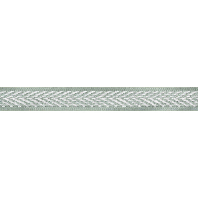 Westport Tape Seafoam E81838 by Thibaut Fabric Thibaut Fabric Westport Tape Seafoam E81838Fabric Tapes & Trims Vol. 4 100% Solution Dyed Polyester UNITED KINGDOM </p><p>Repeat: V: - 1 - Fabric Carolina -