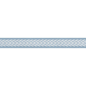 Westport Tape Spa Blue E81841 by Thibaut Designer Fabric
