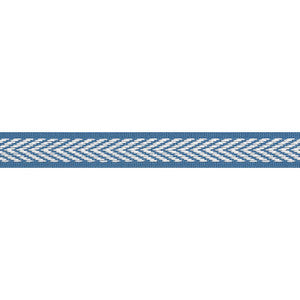 Westport Tape Island Blue E81842 by Thibaut Designer Fabric