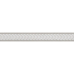 Westport Tape Sterling E81846 by Thibaut Designer Fabric