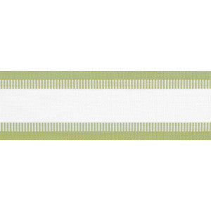 Nordia Tape Spring Green E81850 by Thibaut Designer Fabric