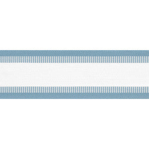 Nordia Tape Spa Blue E81853 by Thibaut Designer Fabric