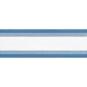 Nordia Tape Island Blue E81854 by Thibaut Designer Fabric