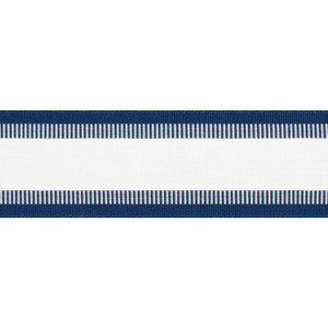 Nordia Tape Navy E81855 by Thibaut Designer Fabric
