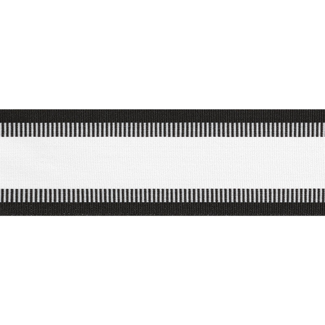 Nordia Tape Onyx E81857 by Thibaut Fabric Thibaut Fabric Nordia Tape Onyx E81857Fabric Tapes & Trims Vol. 4 100% Solution Dyed Polyester UNITED KINGDOM </p><p>Repeat: V: - 2.75 - Fabric Carolina -