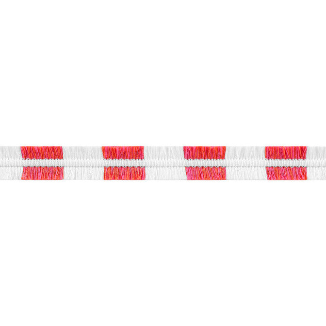 Easton Fringe Watermelon E81860 by Thibaut Fabric Thibaut Fabric Easton Fringe Watermelon E81860Fabric Tapes & Trims Vol. 4 100% Solution Dyed Polyester UNITED KINGDOM </p><p>Repeat: V: 2 0.875 - Fabric Carolina -
