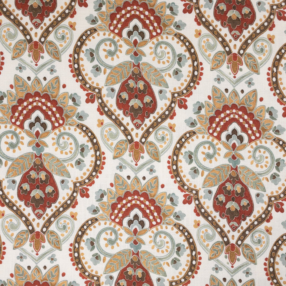 Eaton 2 Terracotta by Stout Fabric Stout Fabric Eaton 2 TerracottaFabric RAINBOW LIBRARY CAMELLIA/CLAY SPAIN </p><p>Repeat: H: 13.500, V: 13.500 54 in - Fabric Carolina -