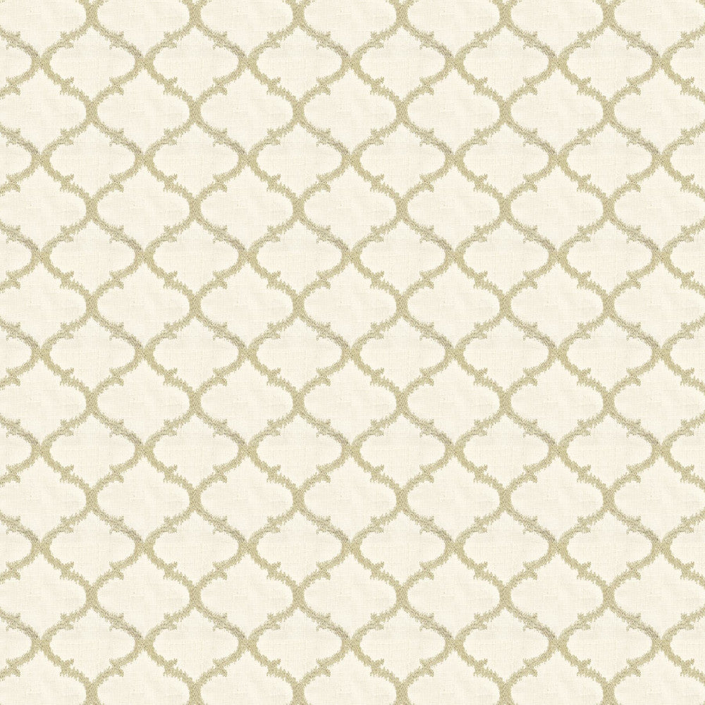 Eavesdrop 4 Taupe by Stout Designer Fabric COLOR MY WINDOW OATMEAL/PARCHMENT 98%POL 2%NYL %REMB CHINA FLAME RETARDANT-U.F.A.C. CLASS 1 </p><p>Repeat: 3.75 51 in - Swanky Fabrics -