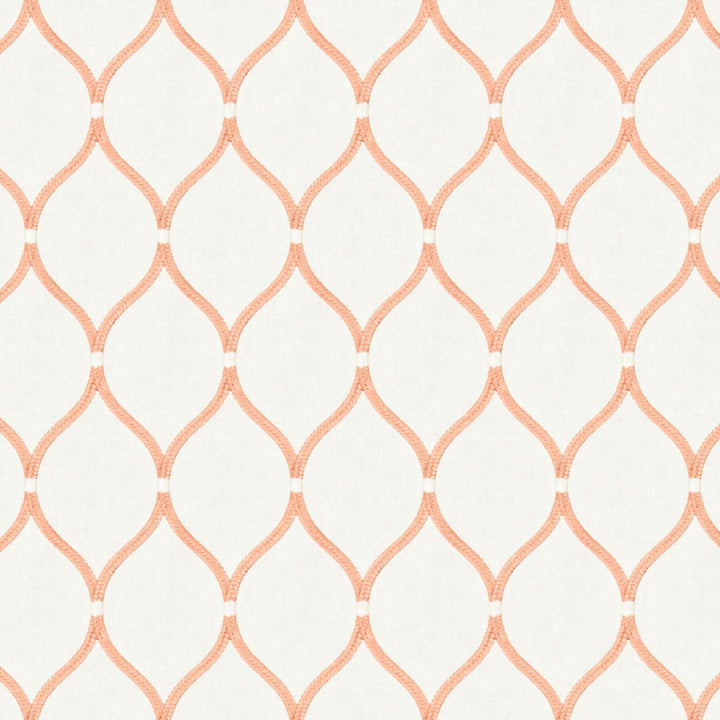 Ebbtide 5 Coral by Stout Designer Fabric RAINBOW LIBRARY SUNSET/SPICE 70%COT 25%POL 5%LIN %REMB INDIA WYZENBEEK 50 000 DOUBLE RUB WEAR TEST (HEAVY DUTY) Horizontal: 4 and Vertical: 7.5 54 in - Swanky Fabrics -