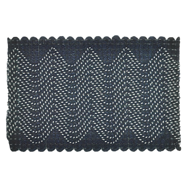 Eclectic 2 Cobalt by Stout Trim Stout Trim Eclectic 2 CobaltTrim MOONDUST TRIM 42%SVI 29%LIN 17%NYL 7%COT 5%MTL CHINA </p><p>Repeat: H: 0.000, V: 0.000 2 in - Fabric Carolina -