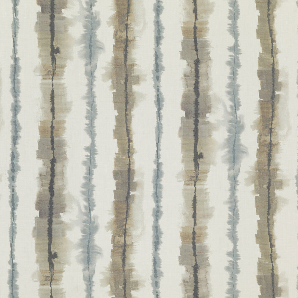Ficheto Linen/Taupe by Threads Designer Fabric MORO LINEN - 100% Austria - Horizontal: 18.912 and Vertical: 27.58 56.736 - Swanky Fabrics -