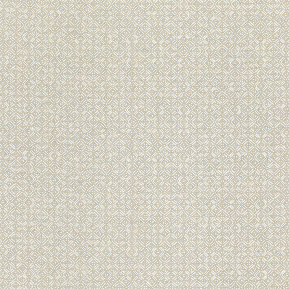 Aslin Ivory by Threads Designer Fabric MORO LINEN - 100% India Horizontal: 6.304 and Vertical: 5.91 52.008 - Swanky Fabrics -