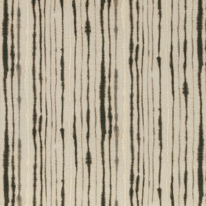 Linear Charcoal by Threads Designer Fabric