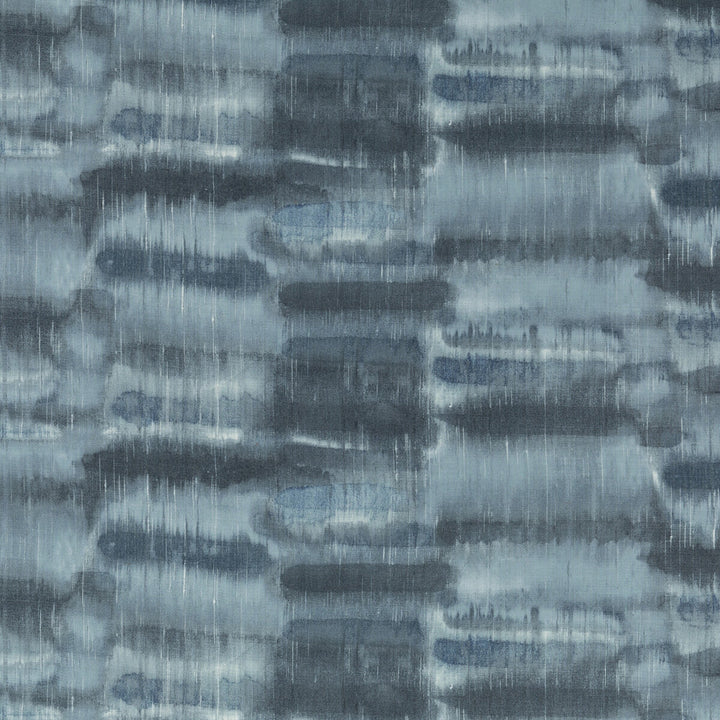 Sarabi Indigo by Threads Designer Fabric NALA PRINTS LINEN - 100% Austria Horizontal: 57.524 and Vertical: 14.184 57.524 - Swanky Fabrics -