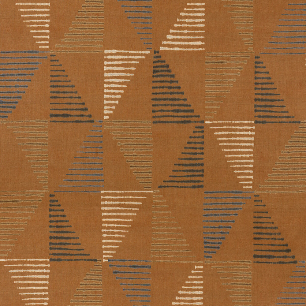 Kaya Spice by Threads Designer Fabric NALA PRINTS LINEN - 100% Austria - Horizontal: 28.762 and Vertical: 38.612 57.524 - Swanky Fabrics -