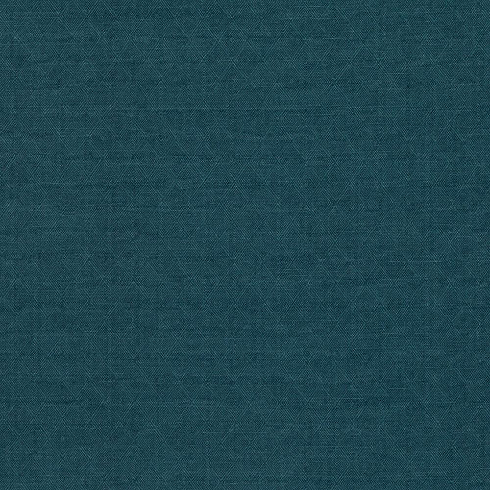 Boundary Teal by Threads Designer Fabric NALA PRINTS COTTON - 60%;LINEN - 40% India - Horizontal: 6.698 and Vertical: 7.092 53.584 - Swanky Fabrics -