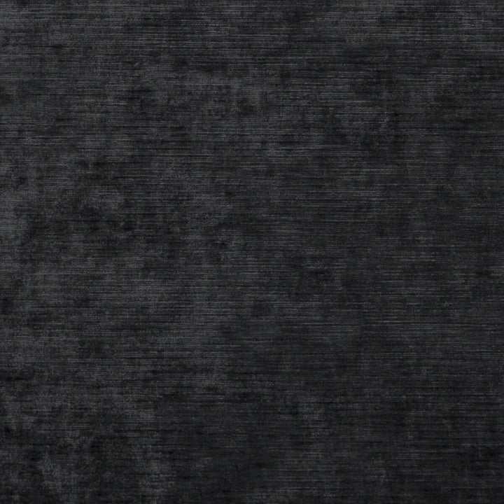 Meridian Velvet Graphite by Threads Designer Fabric MERIDIAN VISCOSE - 51%;COTTON - 40%;POLYESTER - 9% Italy HEAVY Horizontal: and Vertical: 55.16 - Swanky Fabrics -