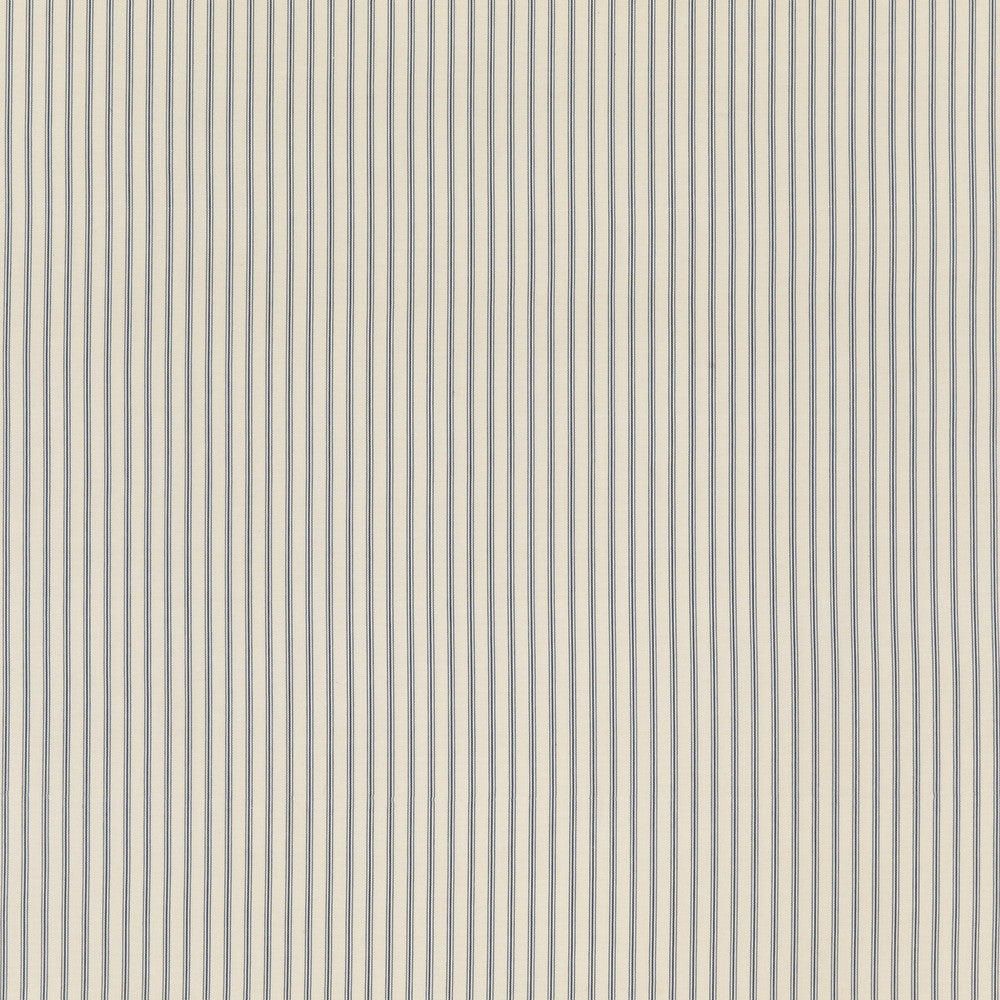 Renwick Indigo by Threads Designer Fabric GREAT STRIPES COTTON - 100% India Horizontal: 0.985 and Vertical: 53.978 - Swanky Fabrics -