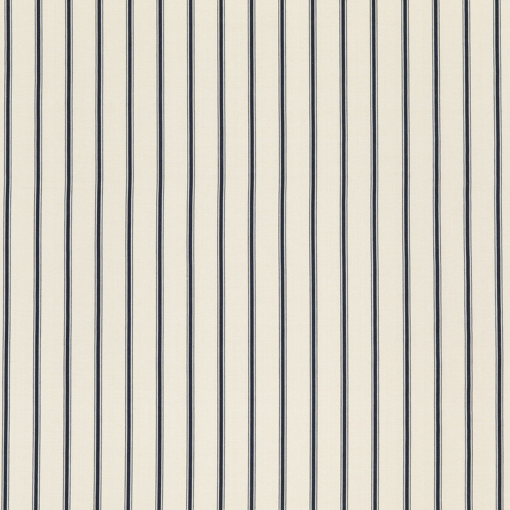 Searle Midnight by Threads Designer Fabric GREAT STRIPES COTTON - 100% India Horizontal: 2.5216 and Vertical: 50.826 - Swanky Fabrics -