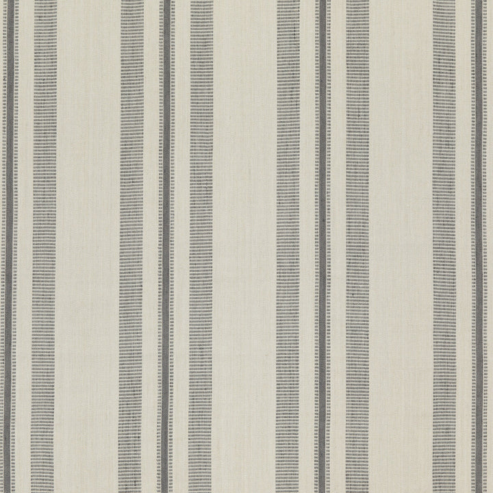 Stanton Woodsmoke by Threads Designer Fabric GREAT STRIPES COTTON - 75%;JUTE - 25% India Horizontal: 13.396 and Vertical: 53.584 - Swanky Fabrics -