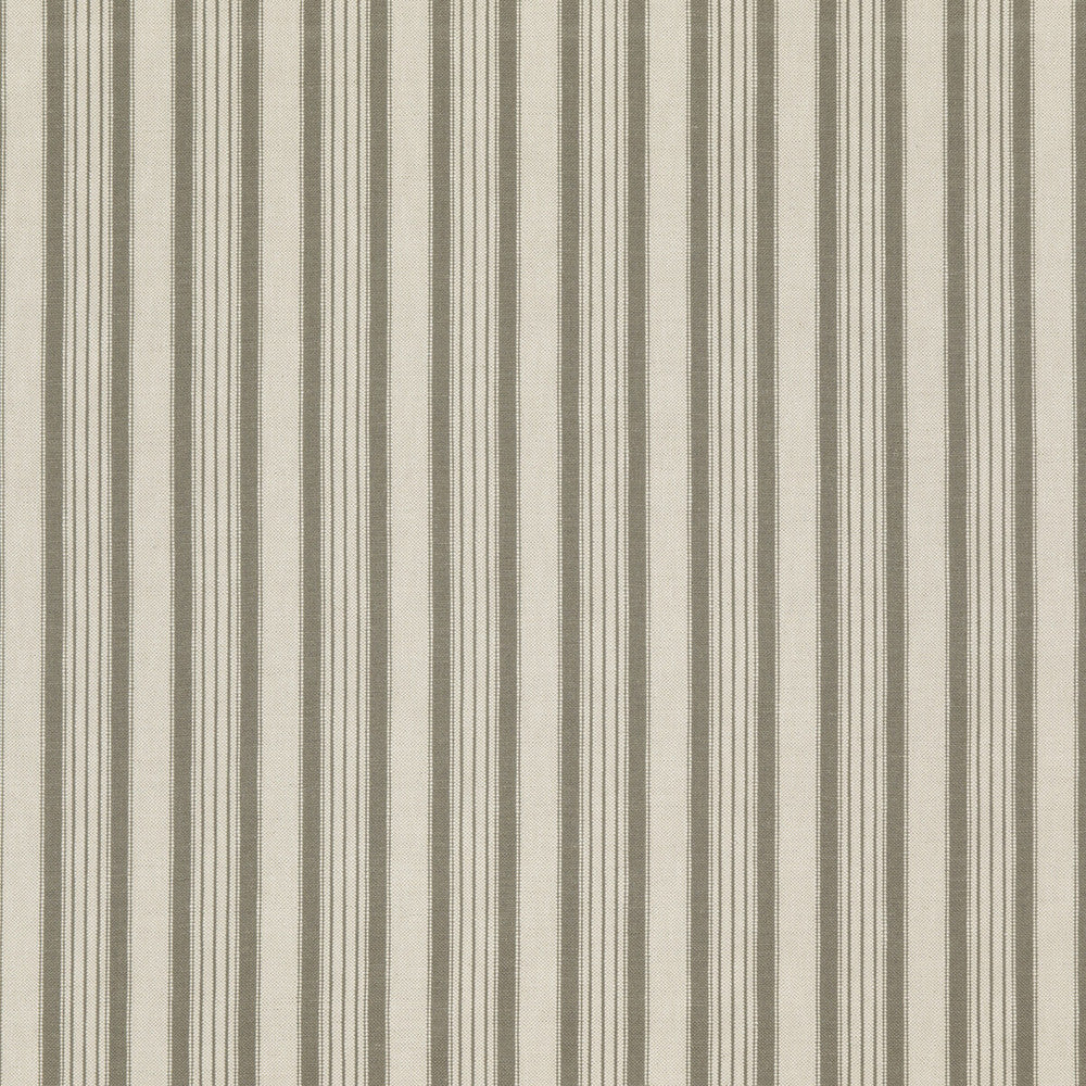 Becket Taupe by Threads Designer Fabric GREAT STRIPES LINEN - 56%;COTTON - 44% Italy HEAVY Horizontal: 4.728 and Vertical: - 52.008 - Swanky Fabrics -