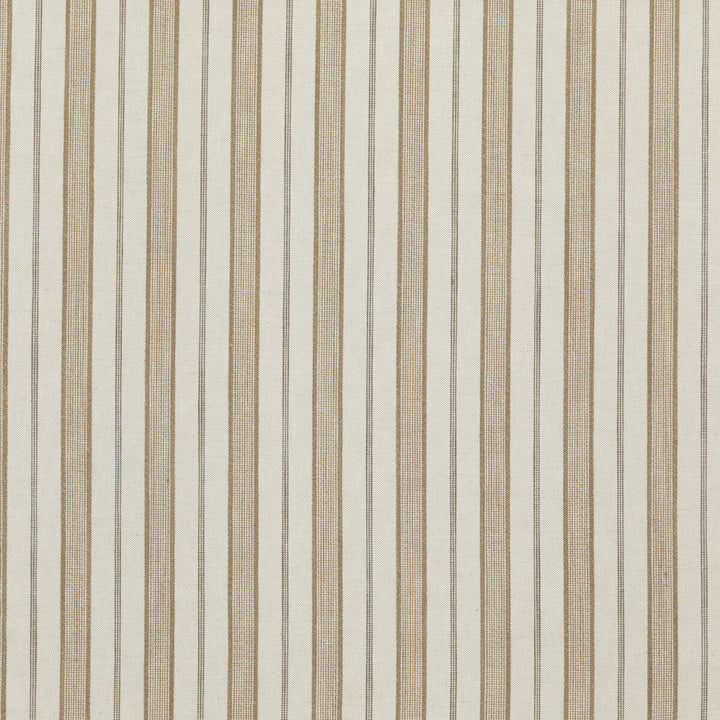 Stirling Taupe by Threads Designer Fabric GREAT STRIPES COTTON - 53%;LINEN - 19%;JUTE - 14%;ACRYLIC - 12%;NYLON - 2% Italy HEAVY Horizontal: 4.728 and Vertical: 52.008 - Swanky Fabrics -