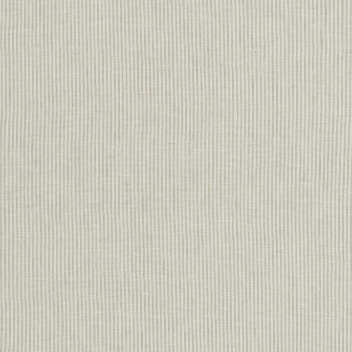Nala Ticking Mist by Threads Designer Fabric NALA LINENS LINEN - 100% Italy Horizontal: and Vertical: 120.17 - Swanky Fabrics -