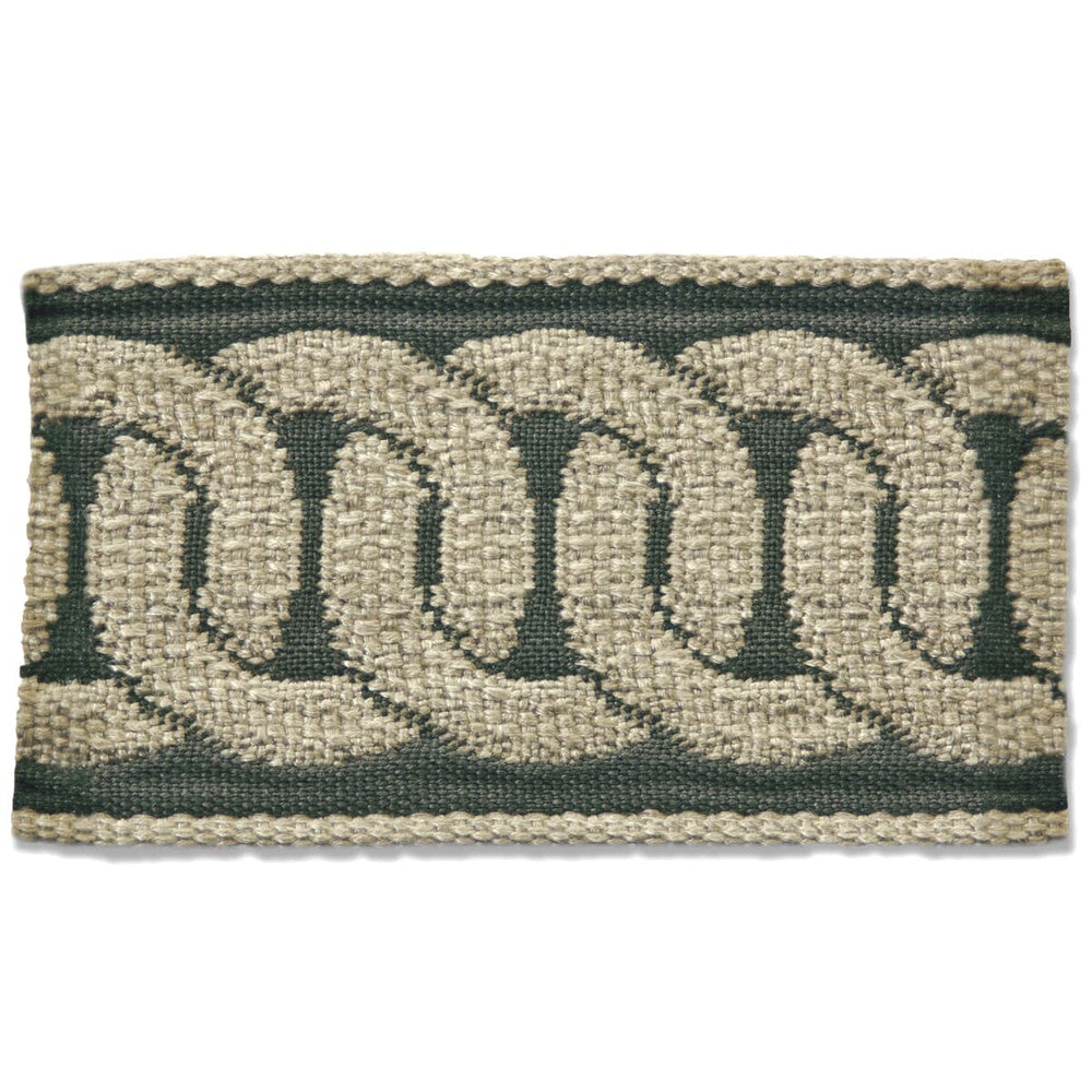 Edderton 4 Smoke by Stout Trim Stout Trim Edderton 4 SmokeTrim NEW WORLD TAPES & BORDERS FRANCE </p><p>Repeat: H: 1.500, V: 0.000 2 in - Fabric Carolina -