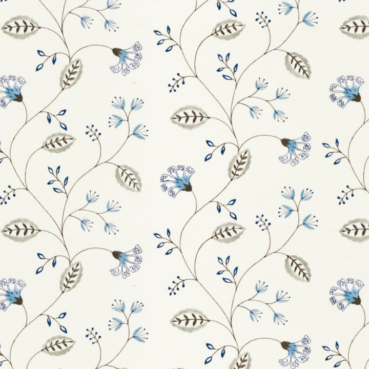 Edison 1 Royal by Stout Designer Fabric COMFORTABLE LIVING CHAMBRAY/CADET 100%COT %VEMB INDIA WYZENBEEK WEAR TEST (LIGHT DUTY) </p><p>Repeat: 16 51 in - Swanky Fabrics -