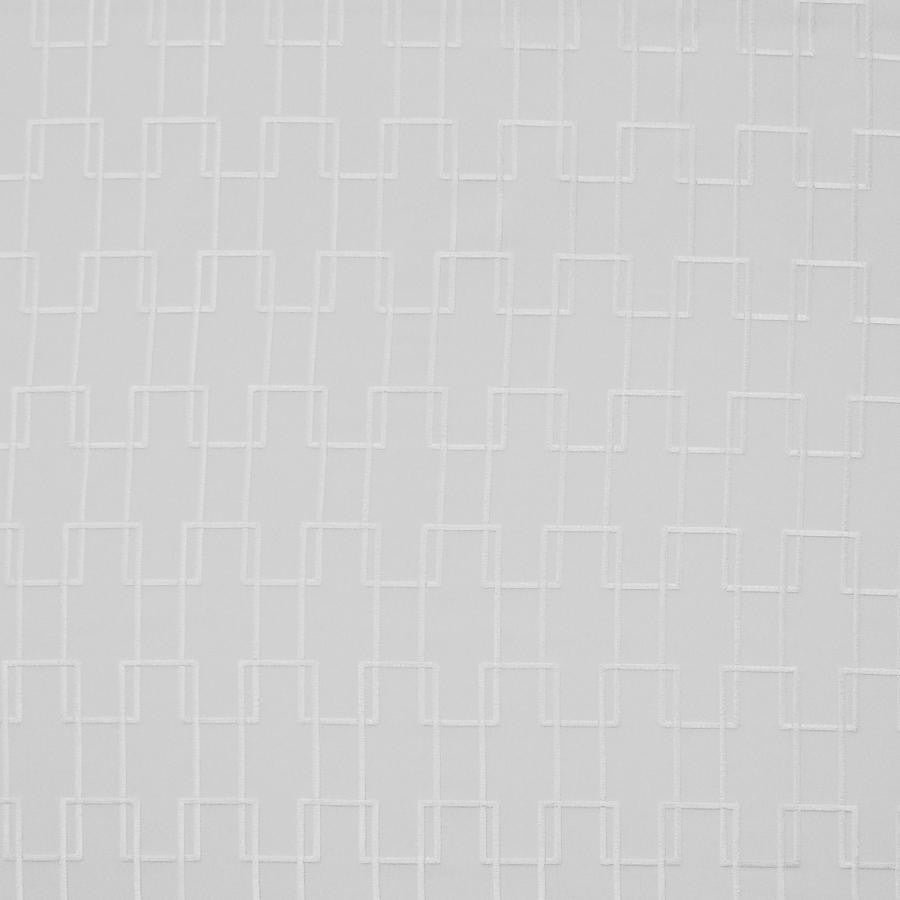 Edie # 150 Heaven by Maxwell Designer Fabric Sheer Style 100% POLYESTER TURKEY V-7"H-3.2" 118" EMB.WIDTH 105" - Swanky Fabrics -