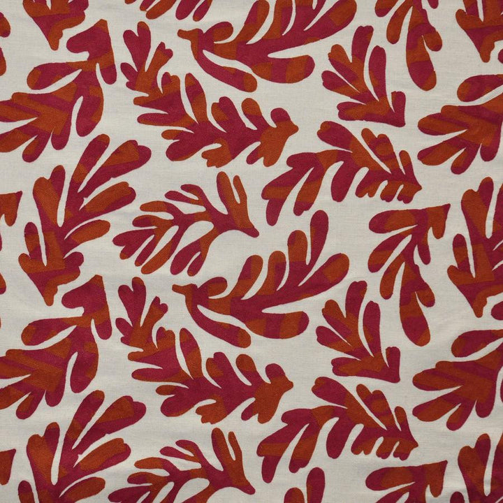 Elkhorn # 709 Punch by Maxwell Designer Fabric Color Theory-Vol.Vii Lychee BASE: 36% COTTON
30% PES
17% VISCOSE
17% LINEN EMB: SPUN POLYESTER INDIA V-15.2" H-25.4" 56" - Swanky Fabrics -