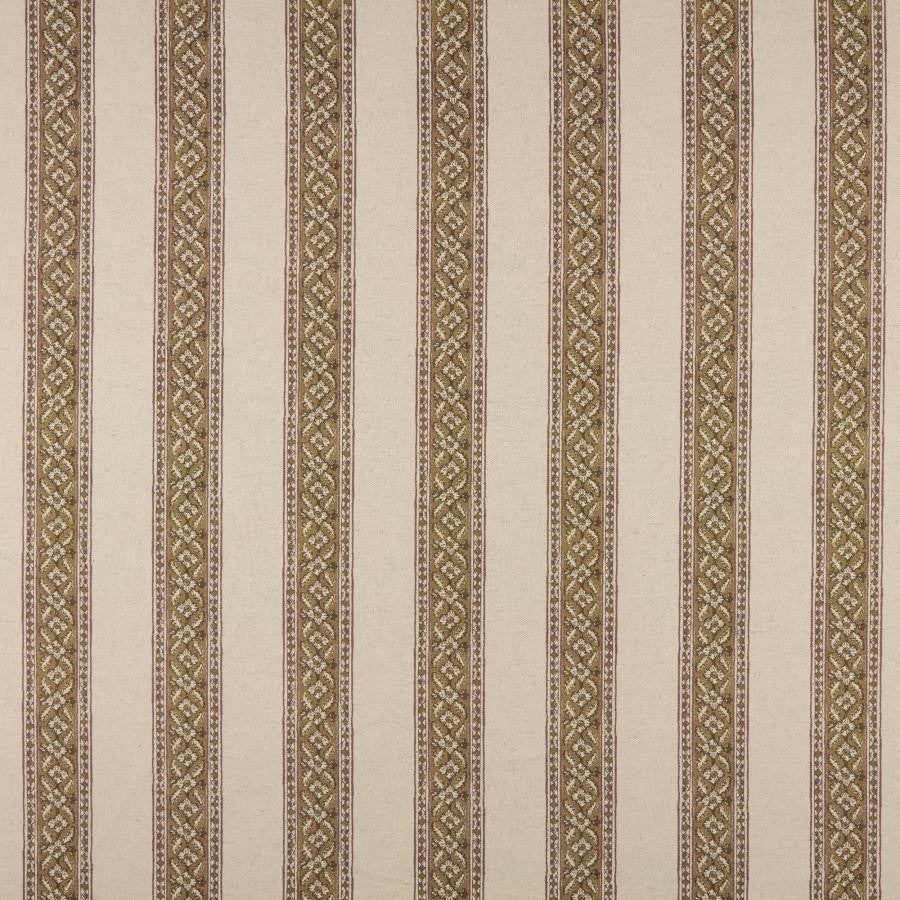 Edith # 521 Cider by Maxwell Designer Fabric Print Gallery Iii 85% COTTON
15% LINEN SPAIN V-5.5" H-9.1" 54" - Swanky Fabrics -