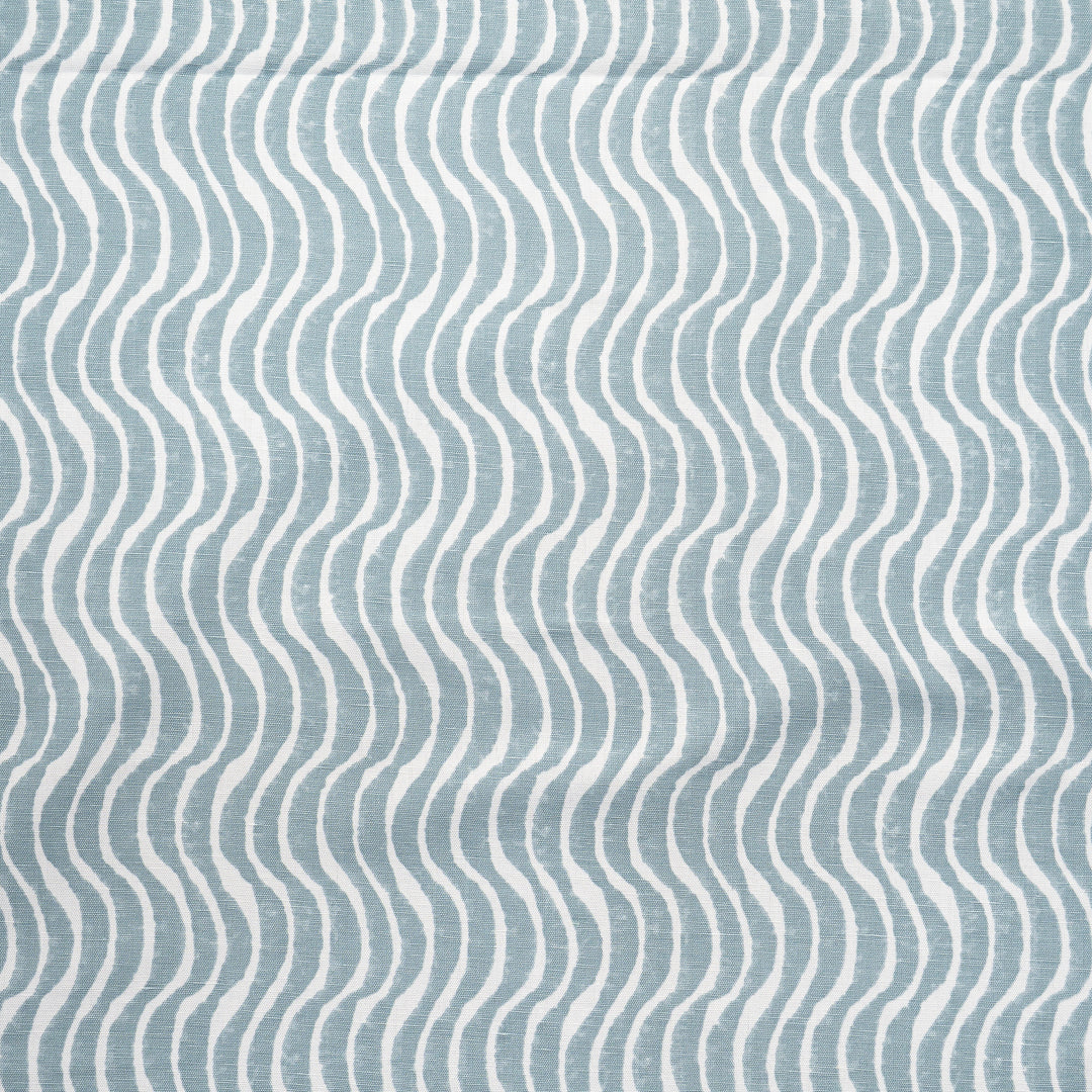 Emery # 622 Wave by Maxwell Designer Fabric Color Theory-Vol. X Juniper 59% COTTON 41% LINEN INDIA V-5.8" H-5.8" 54" - Swanky Fabrics -