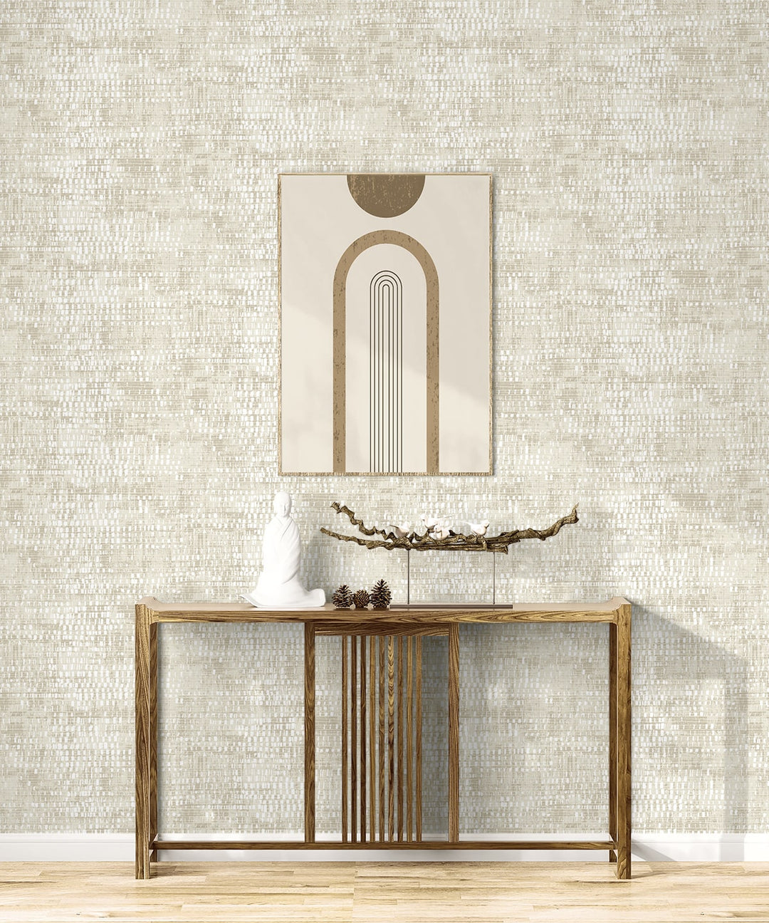 Nimbus Oat EL20705 by Seabrook Designs Designer Wallpaper