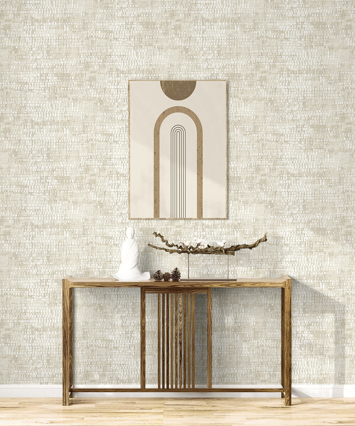 Nimbus Oat EL20705 by Seabrook Designs Designer Wallpaper