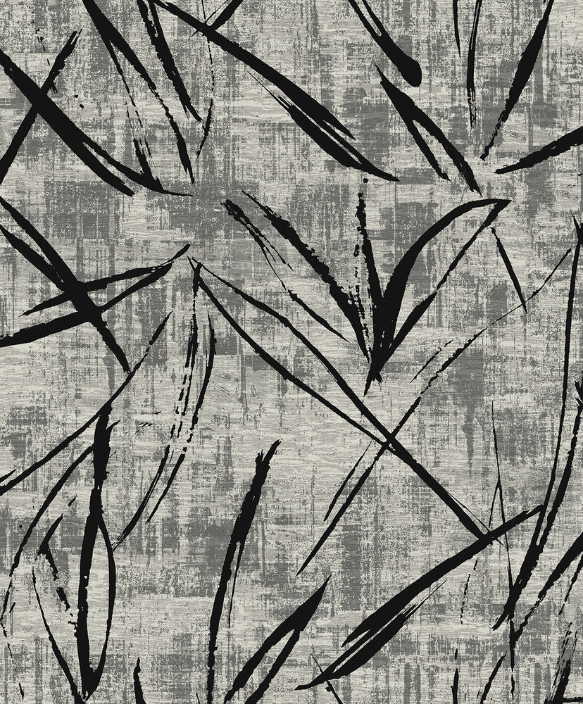 Luneth Black EL20900 by Seabrook Designs Designer Wallpaper