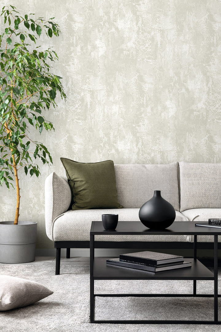 Nymera Snow EL21420 by Seabrook Designs Designer Wallpaper