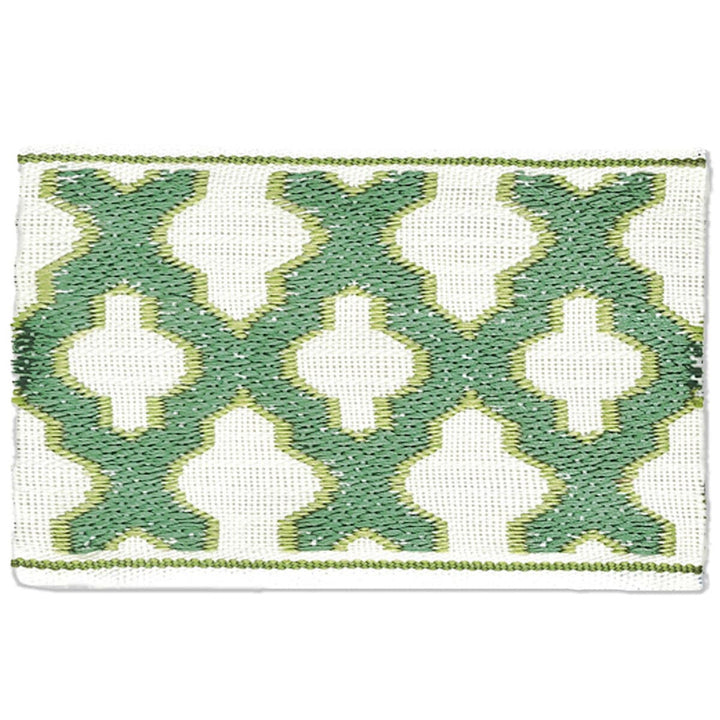 Elusive 5 Aqua by Stout Designer Trim HARMONY TRIM 59%SVI 41%POL CHINA </p><p>Repeat: 0 2.5 in - Swanky Fabrics -