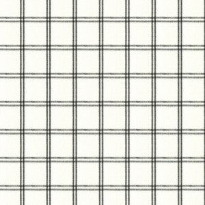 Embassy 1 Black/White by Stout Designer Fabric