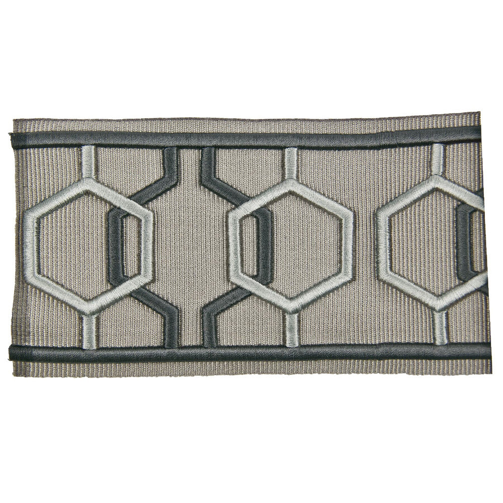 Emily 7 Charcoal by Stout Designer Trim DISTINCTION TAPES 99%SVI 1%POL CHINA FLAME RETARDANT-CA BULLETIN 117-CLASS 1 WYZENBEEK 15 000 DOUBLE RUB WEAR TEST (HEAVY DUTY) CATB 117-2013 Horizontal: 3.000 and Vertical: 4.000 3 in - Swanky Fabrics -