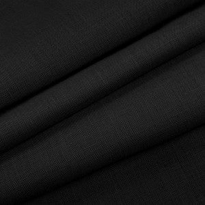 Emma Linen Black by Magnolia Designer Fabric