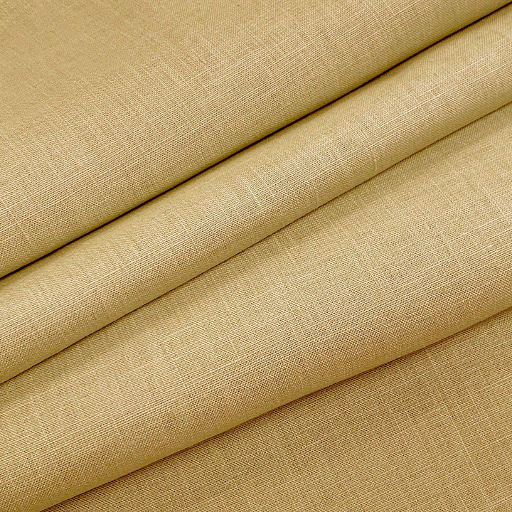Emma Linen Camel by Magnolia Designer Fabric - 100 % Linen India 20000 Horizontal: 0 and Vertical: 0 54" - Swanky Fabrics -