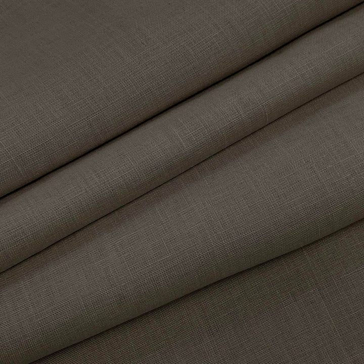 Emma Linen Charcoal by Magnolia Designer Fabric - 100 % Linen India 20000 Horizontal: 0 and Vertical: 0 54" - Swanky Fabrics -